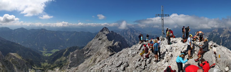 Hochtor csúcs túra az Alpokban (2369 méter)