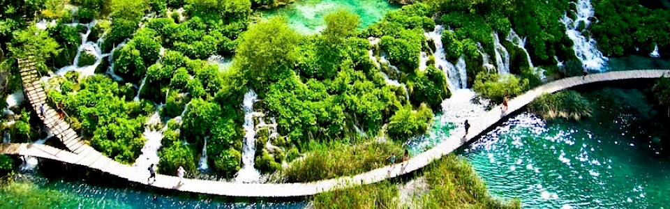 A gyönyörű Plitvicei-tavak képekben