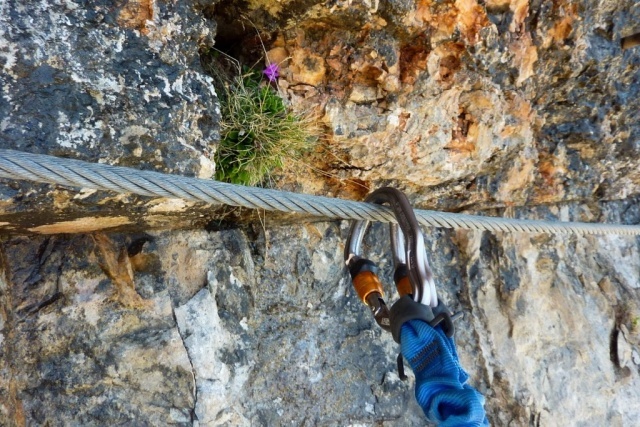 Rax-Alpok via ferrata: a Haid Steig 