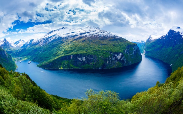 Norvég fjordok és fjellek