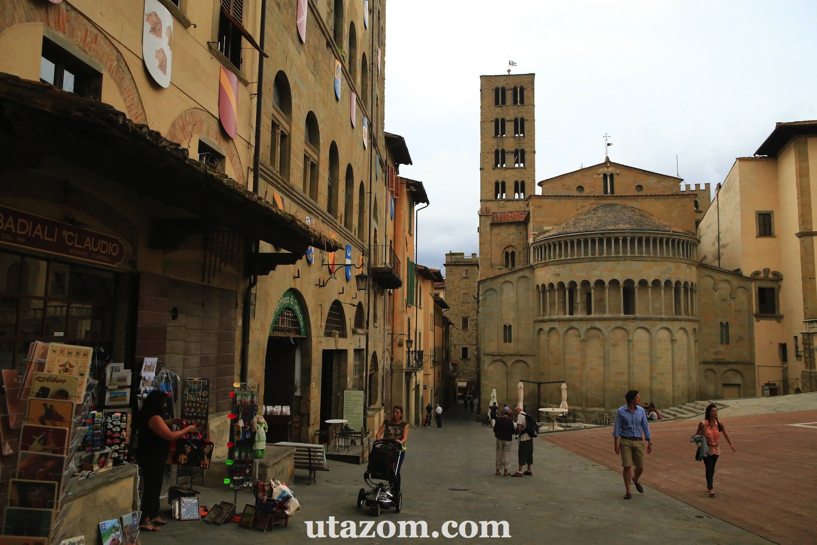 Arezzo Toszk na Messzi t jak Toszk na v rosl togat s Utazom